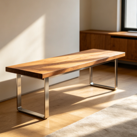 Compact Entryway Utility Seating Bench